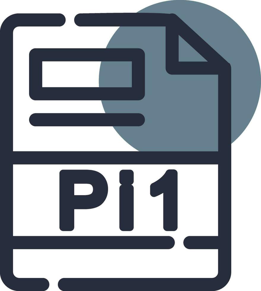 pi1 kreativ Symbol Design vektor