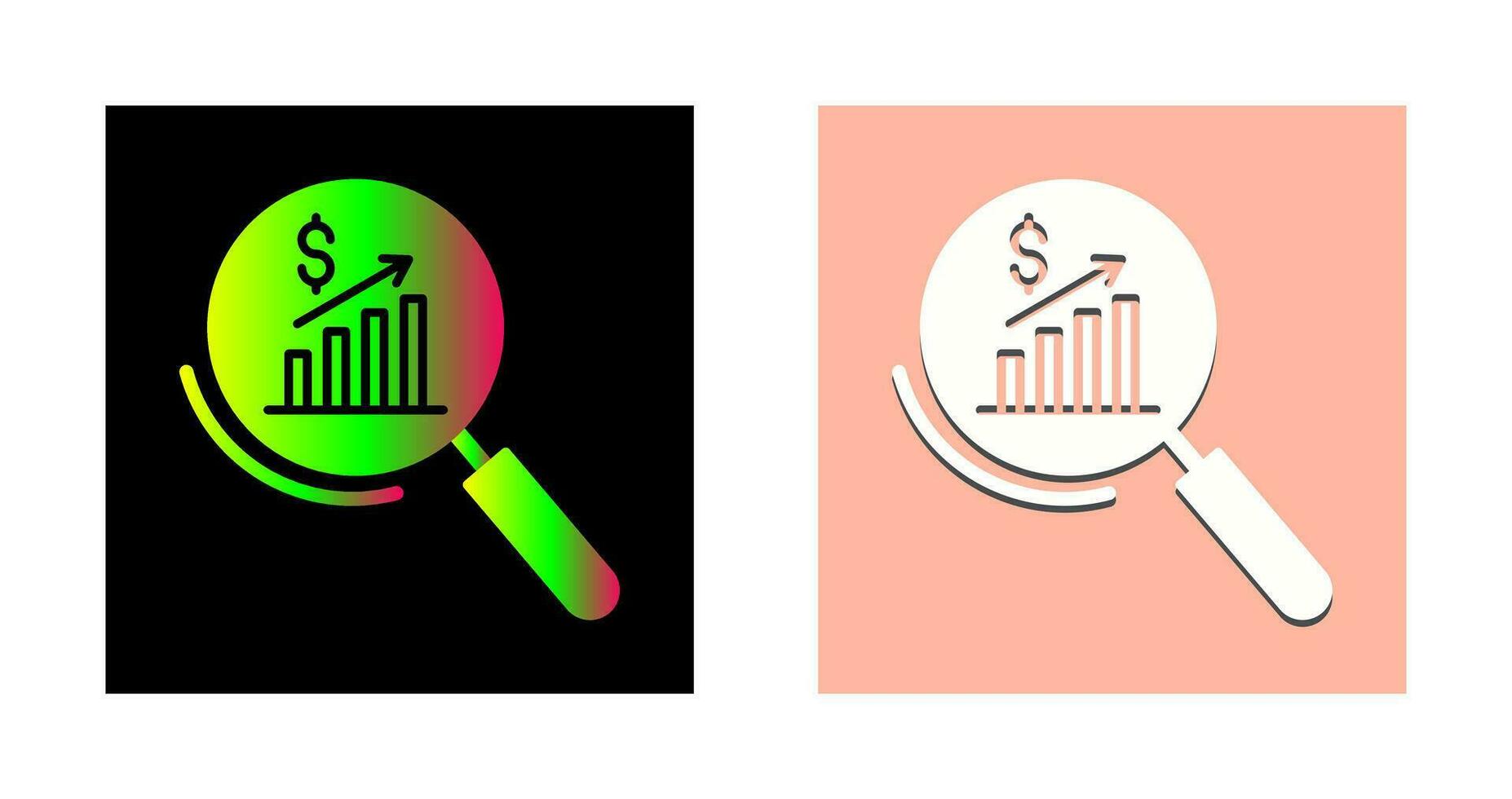 Statistik-Vektorsymbol vektor