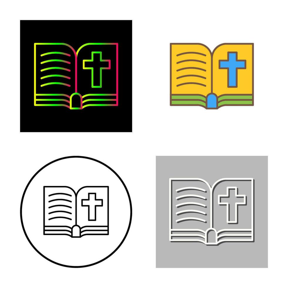 Bibel-Vektor-Symbol vektor