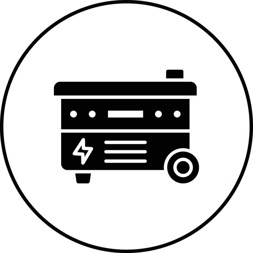 elektrisch Generator Vektor Symbol