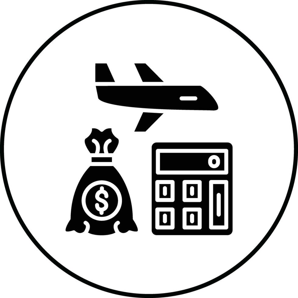 Budget Tour Vektor Symbol