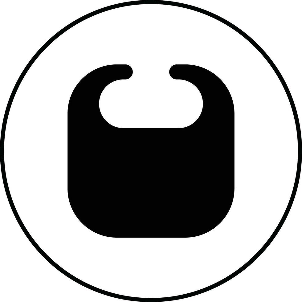 Lätzchen-Vektor-Symbol vektor