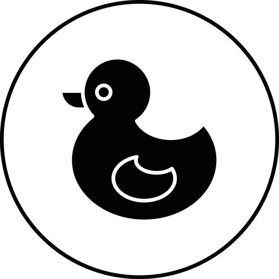 Ente Spielzeug Vektor Symbol