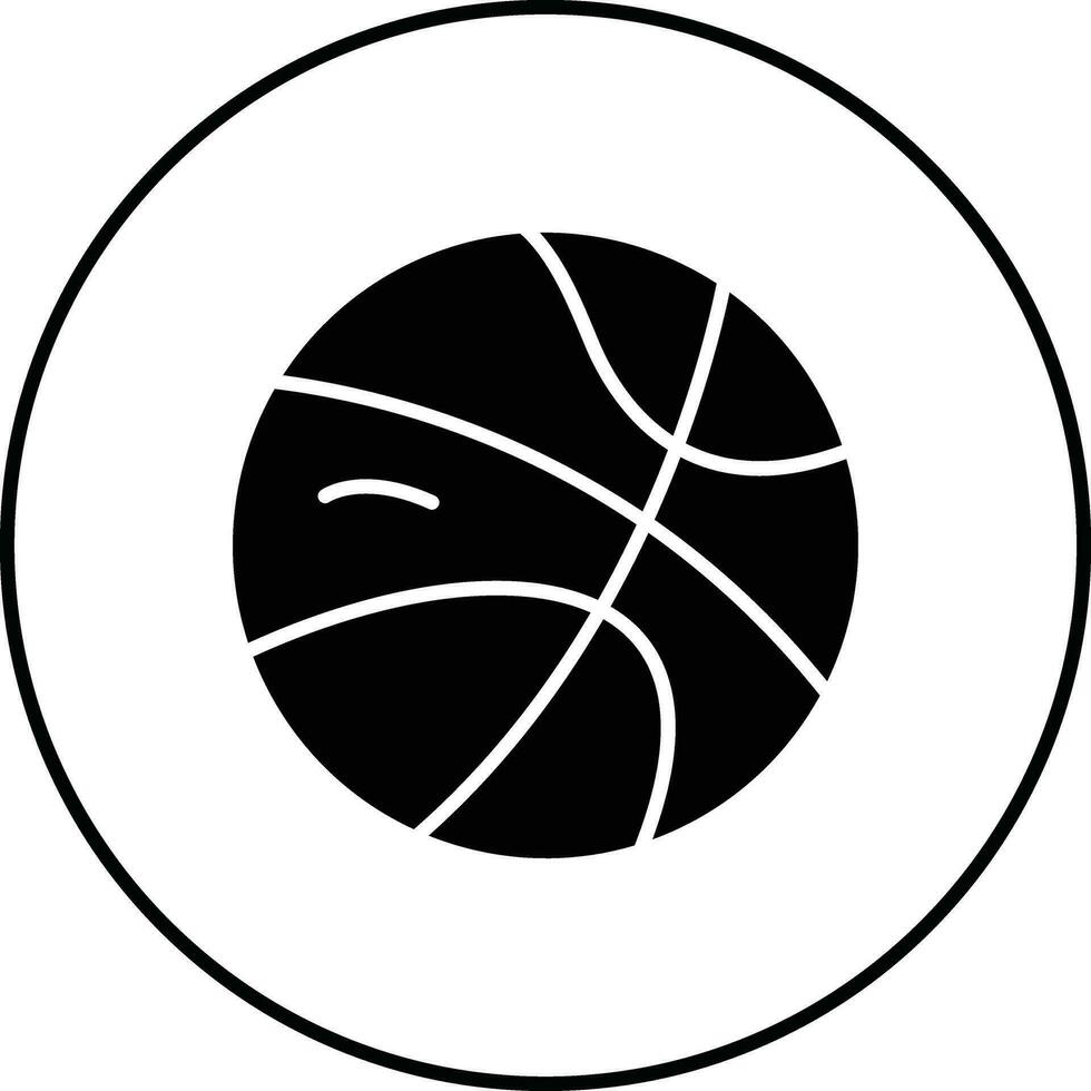 Basketball-Vektor-Symbol vektor