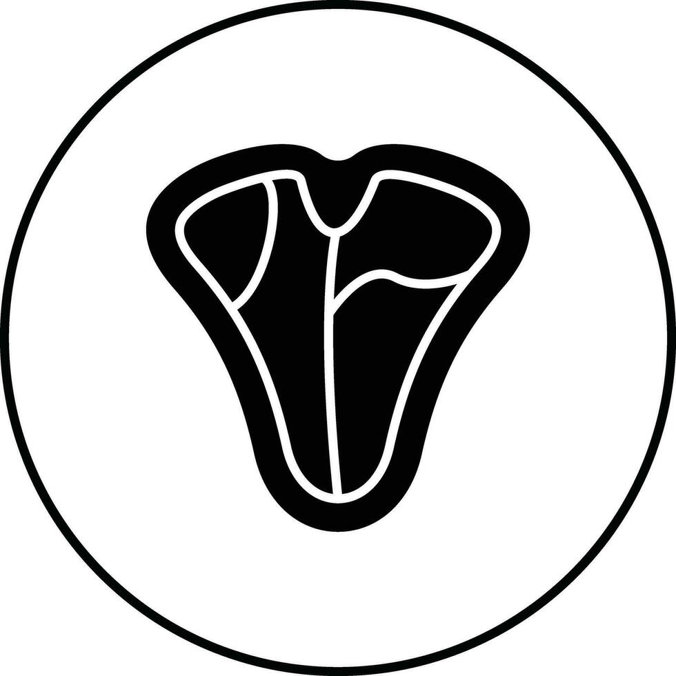 Knochen Vektor Symbol