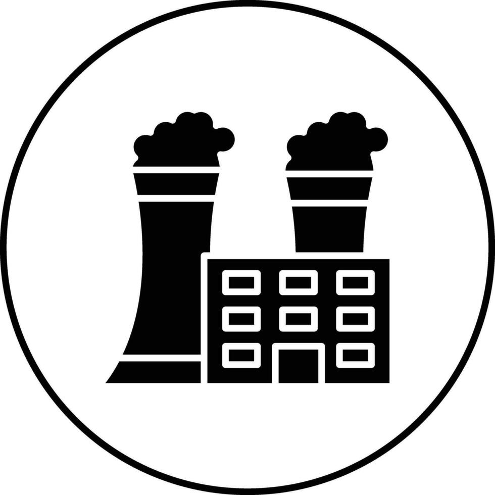 Kraftwerk-Vektor-Symbol vektor