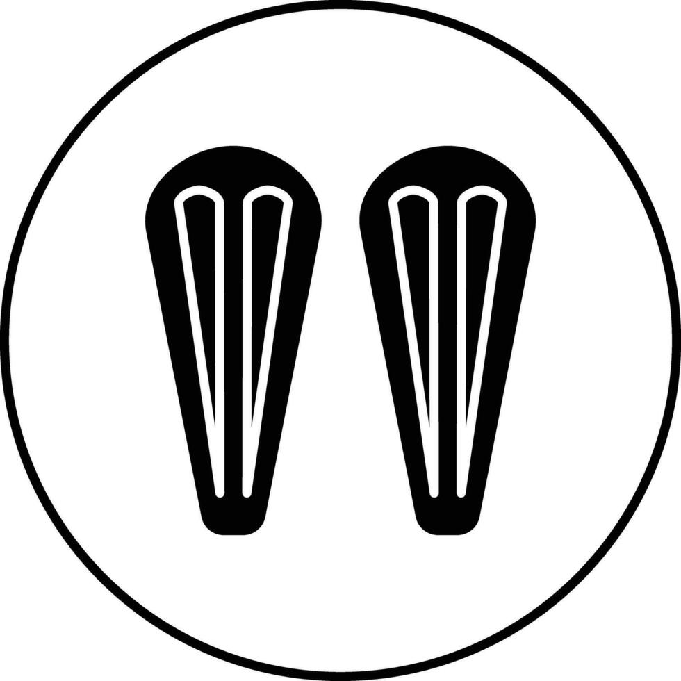 Haar Stift Vektor Symbol