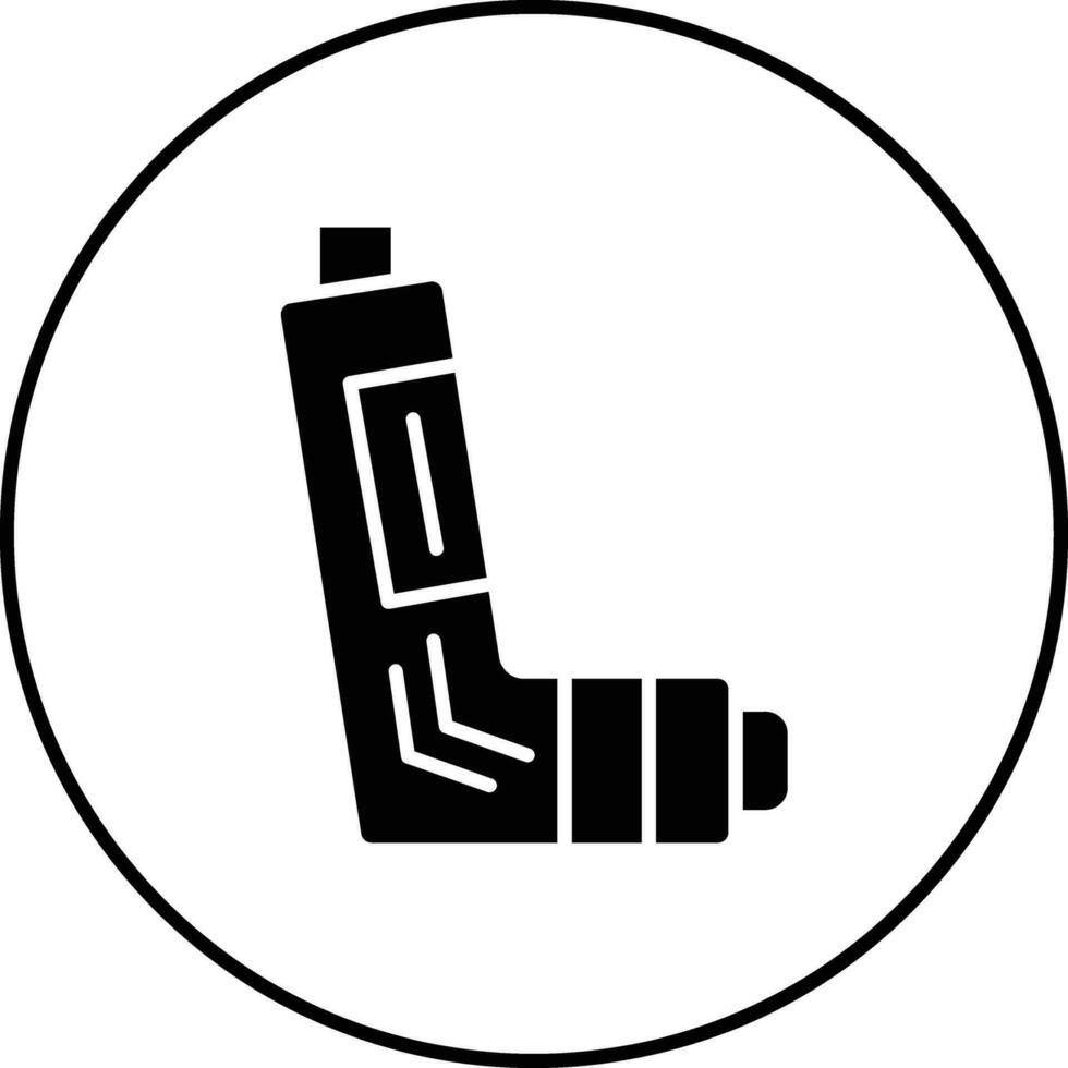 Inhalator-Vektor-Symbol vektor