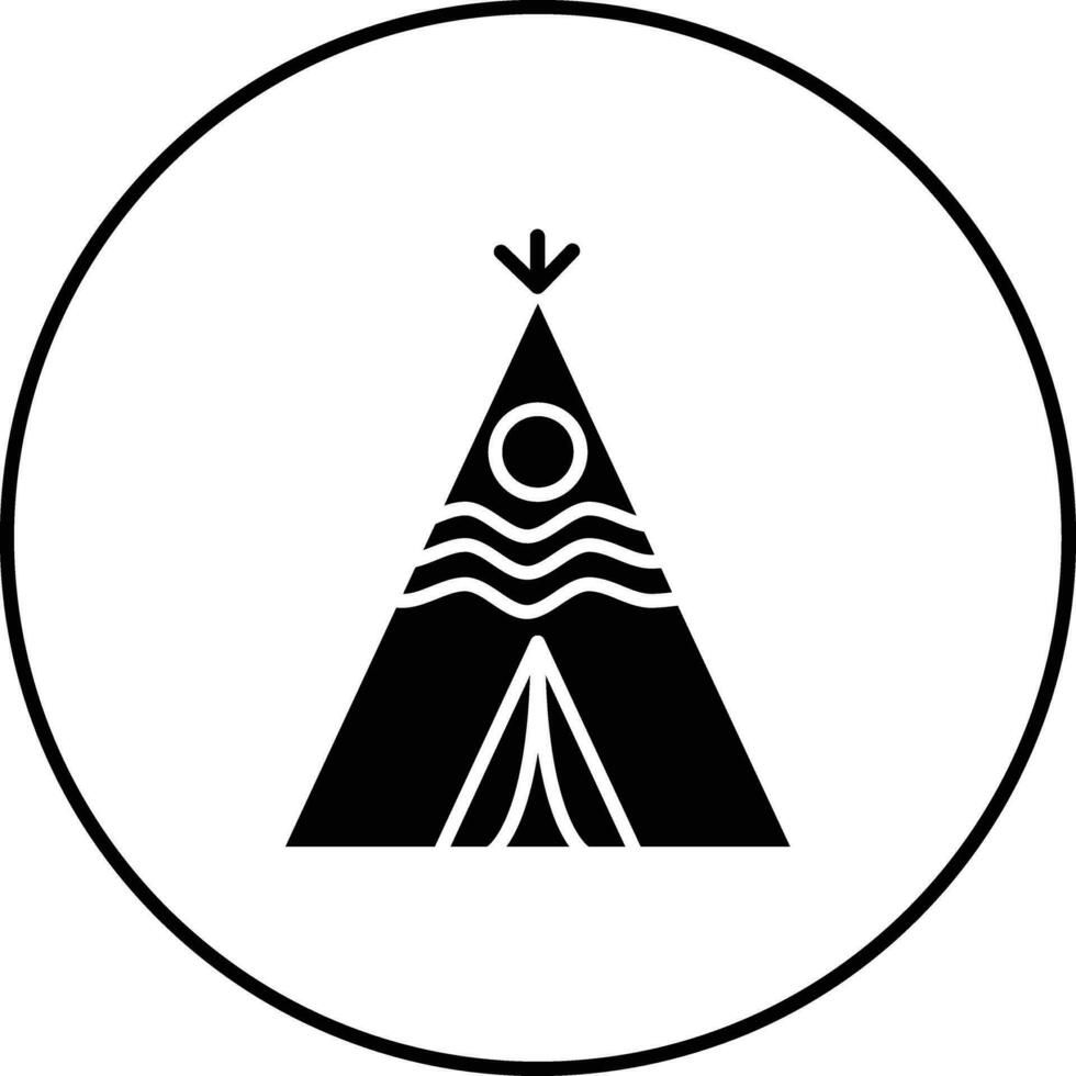 Wigwam Vektor Symbol