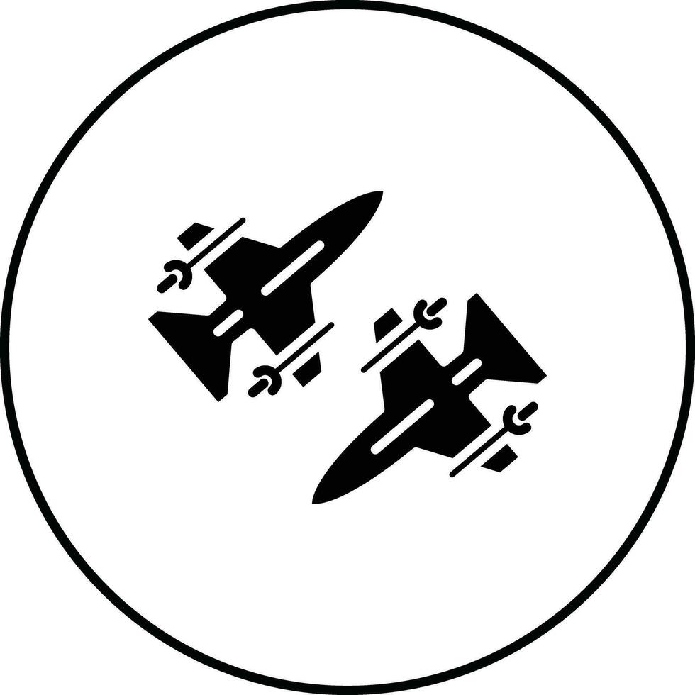 Flug Richtungen Vektor Symbol