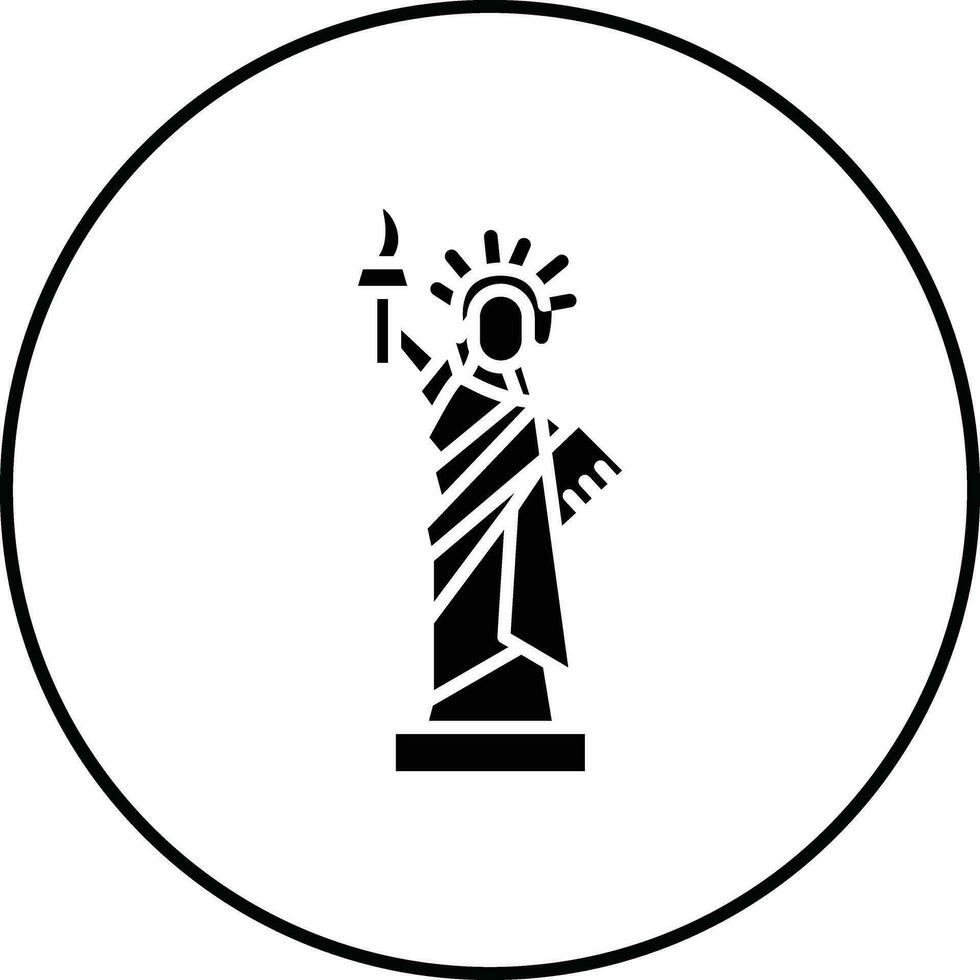 Statue von Freiheit Vektor Symbol