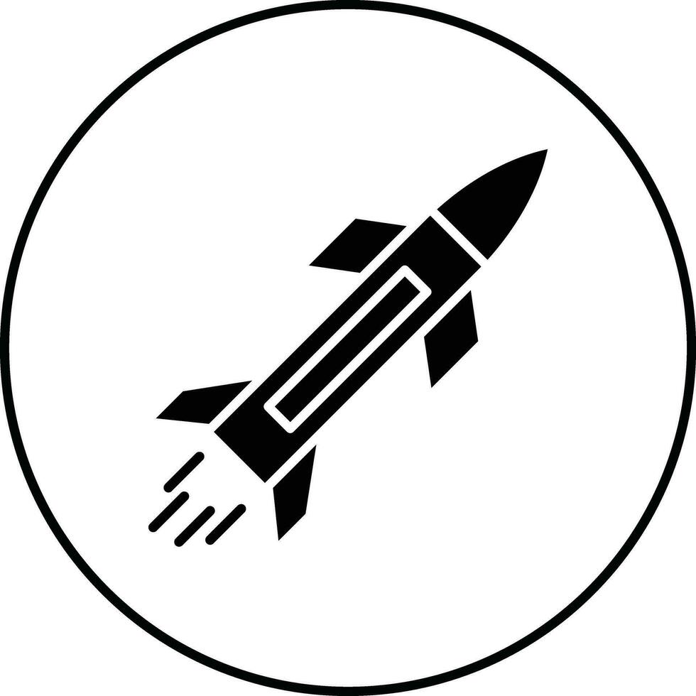 Heer Rakete Vektor Symbol