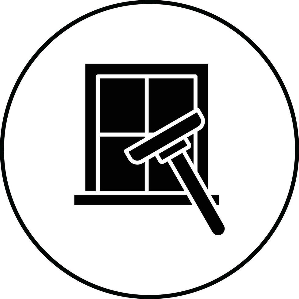 Reinigung Fenster Vektor Symbol