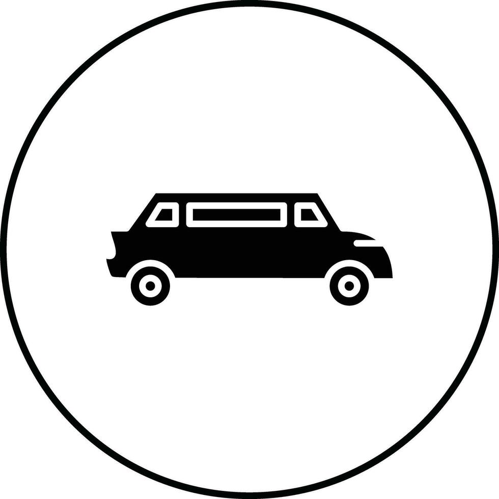 limousine vektor ikon