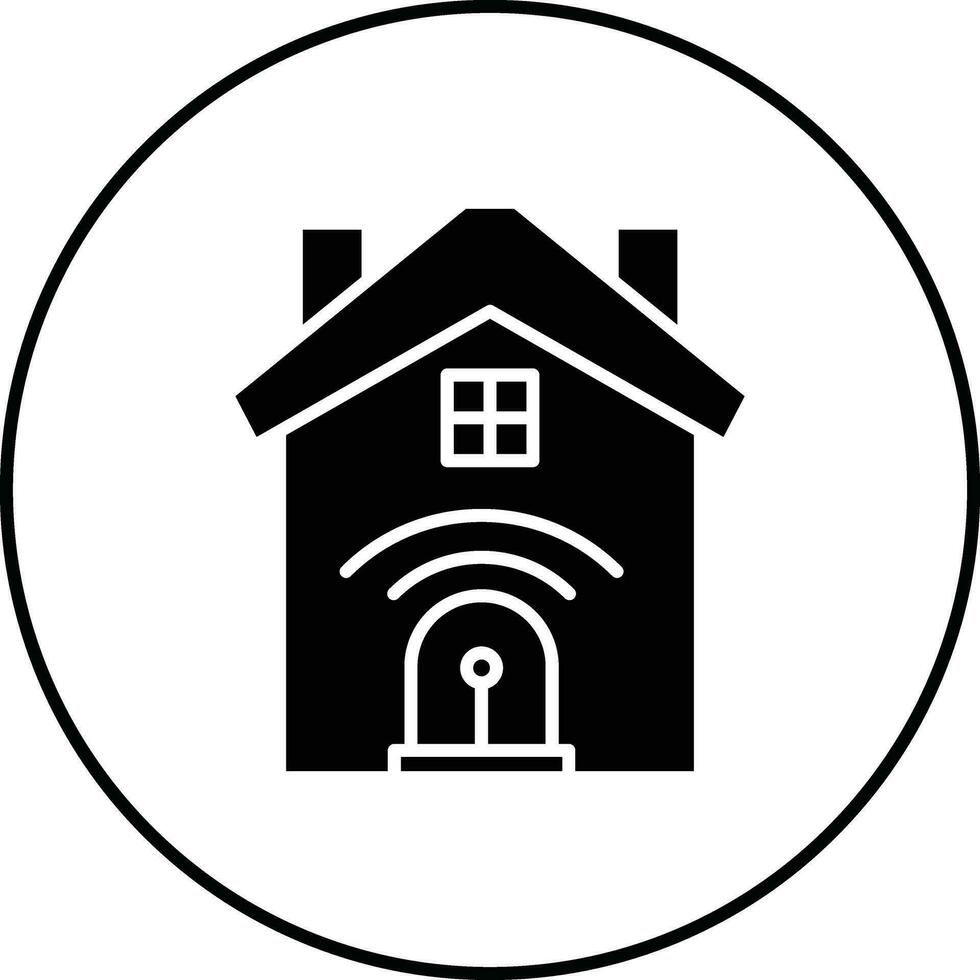 Einbrecher Alarm Vektor Symbol