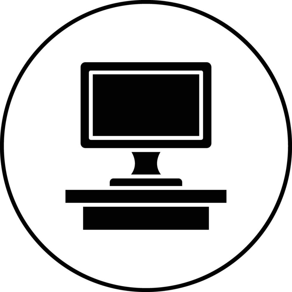 Computer-Vektor-Symbol vektor