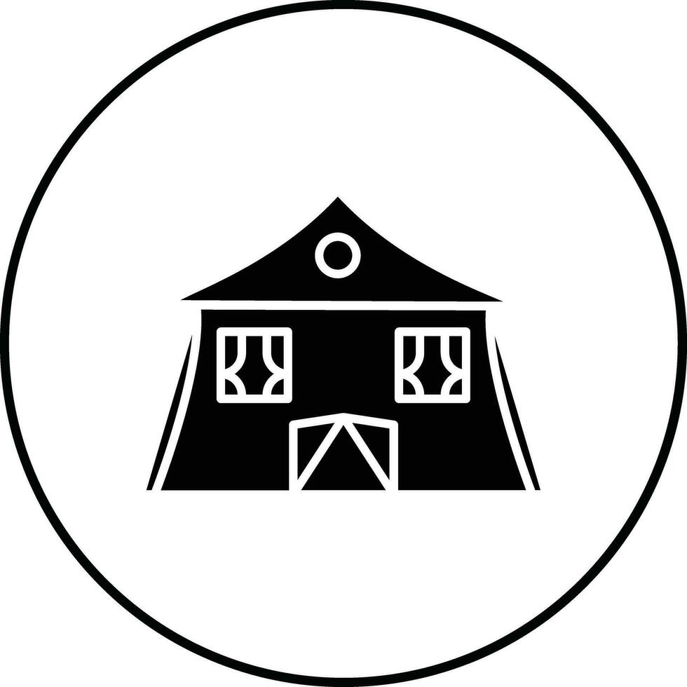 öken- läger vektor ikon