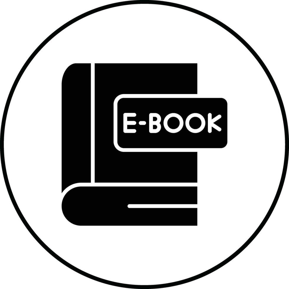 E-Book-Vektorsymbol vektor