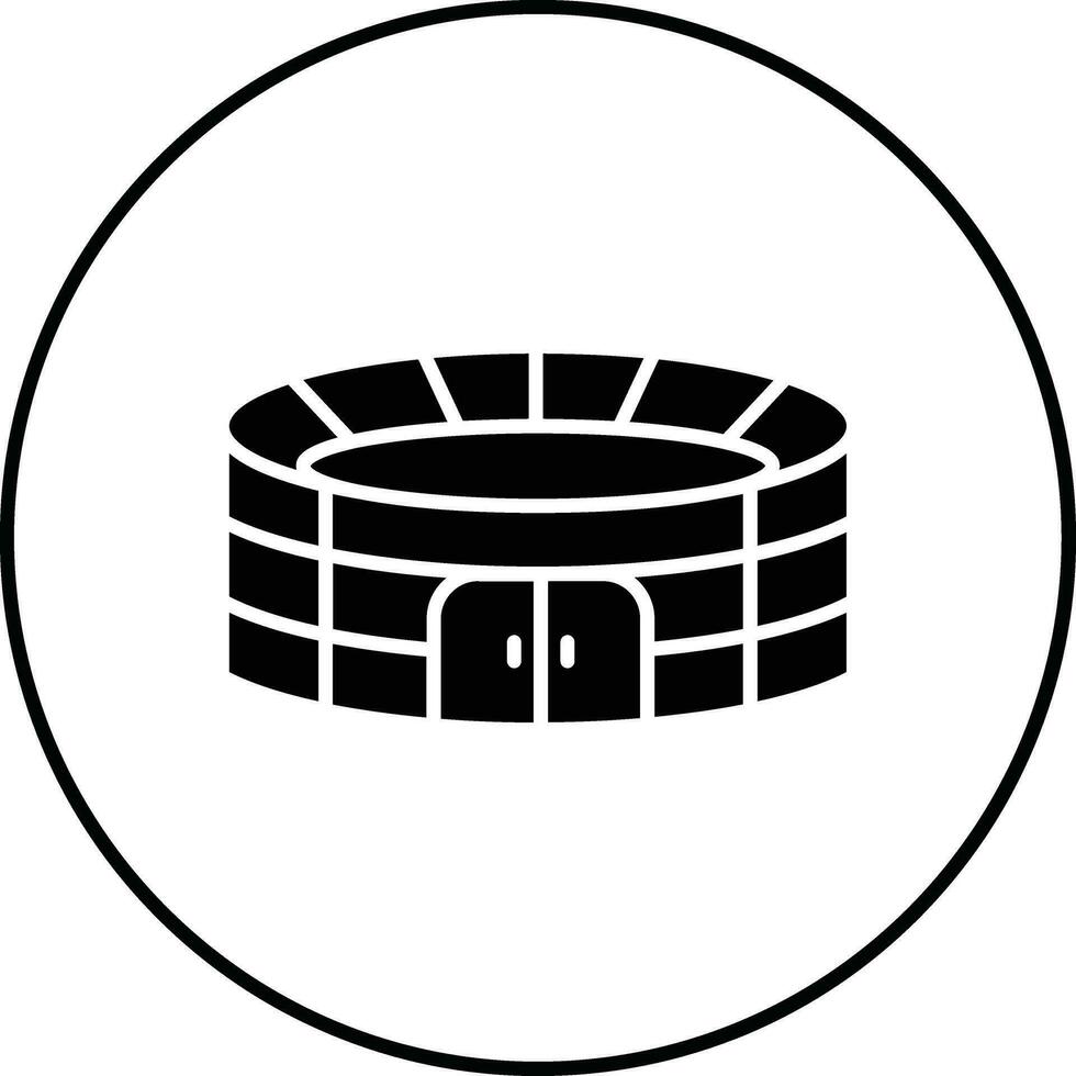 Stadion-Vektor-Symbol vektor