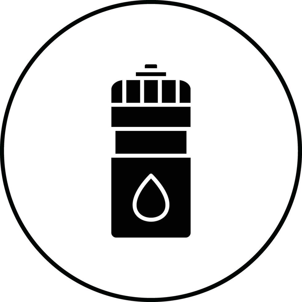 Wasser Flaschen Vektor Symbol