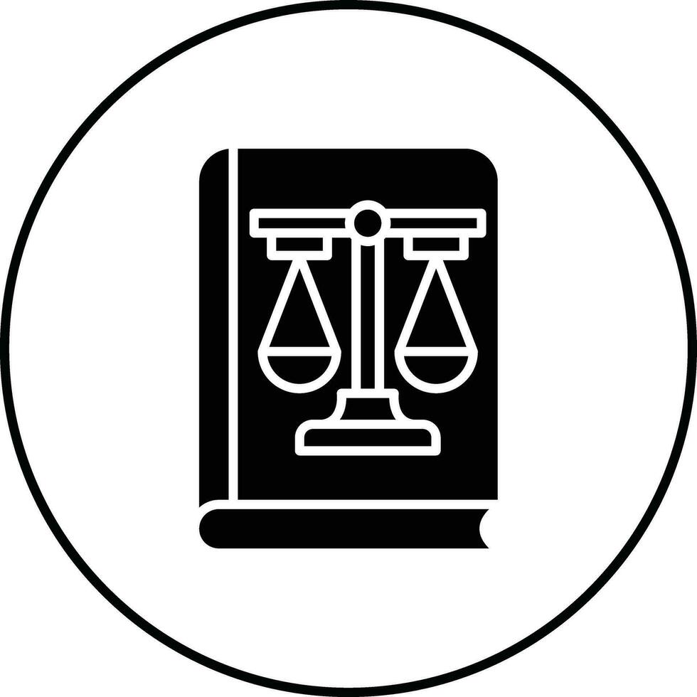 Gesetzbuch-Vektorsymbol vektor