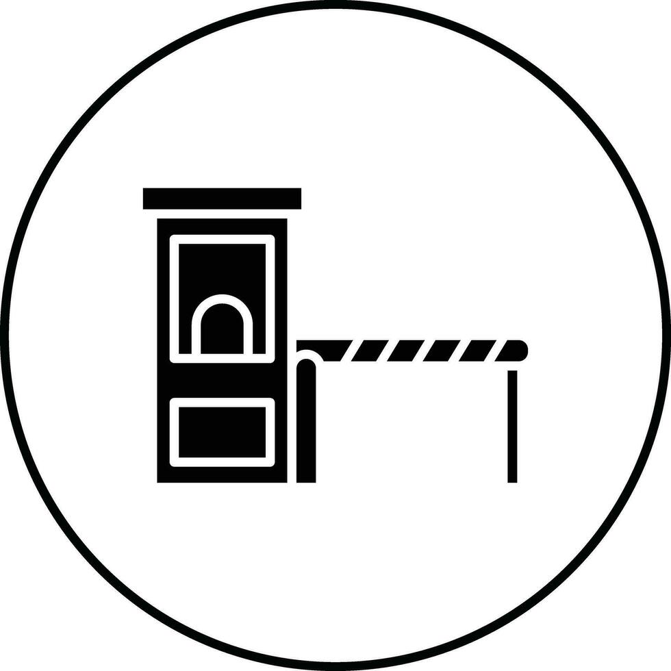 Maut Straße Vektor Symbol