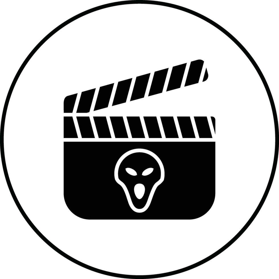 Grusel Film Vektor Symbol