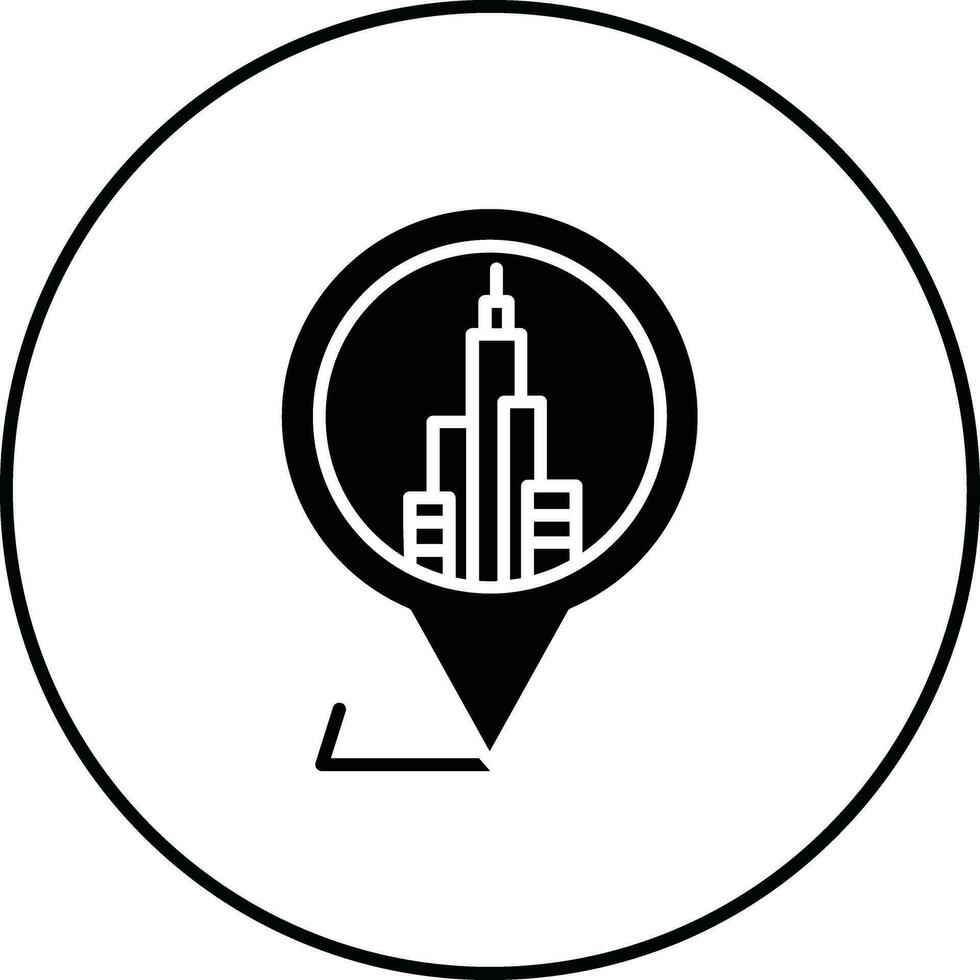 Dubai Ort Vektor Symbol