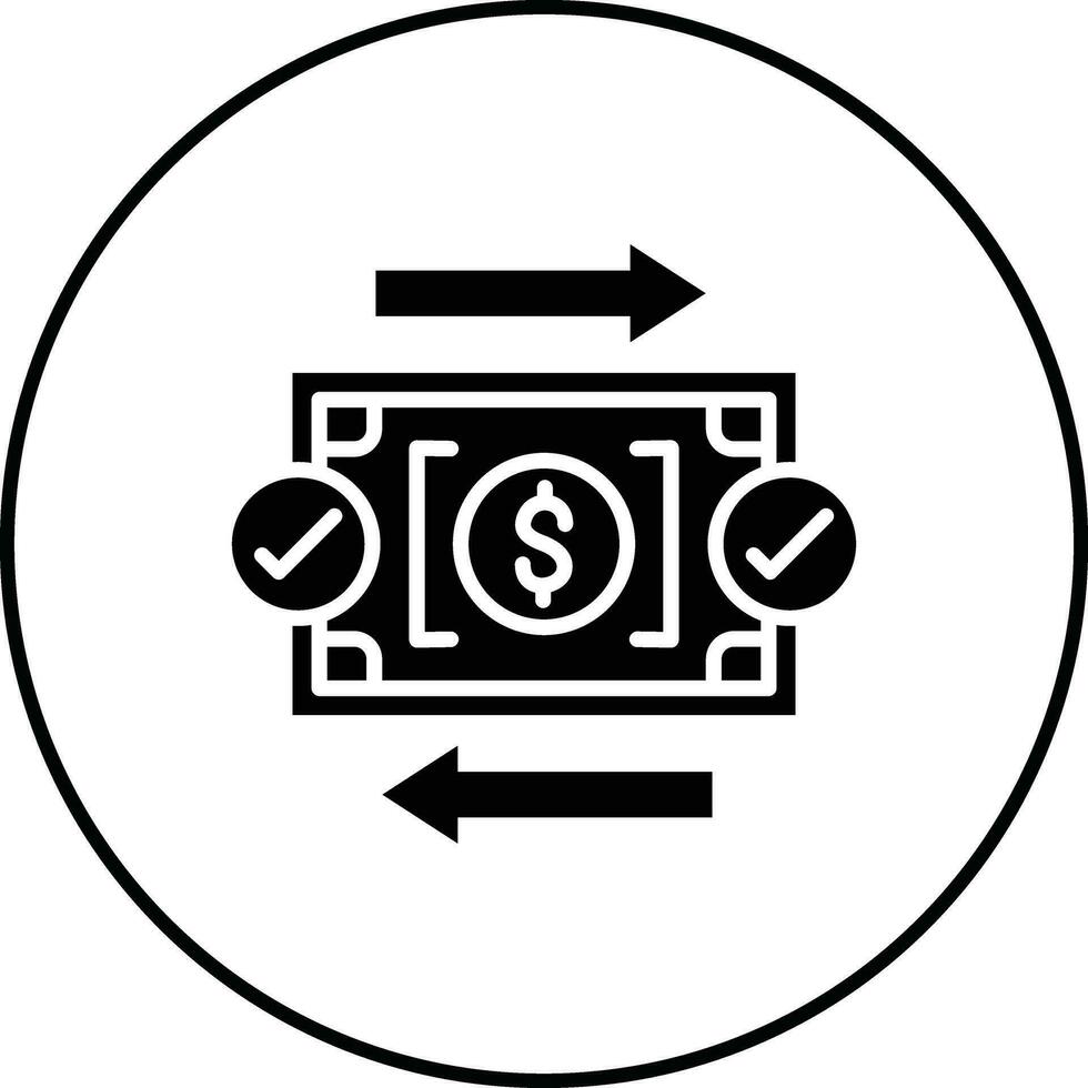 Transaktion Komplett Vektor Symbol