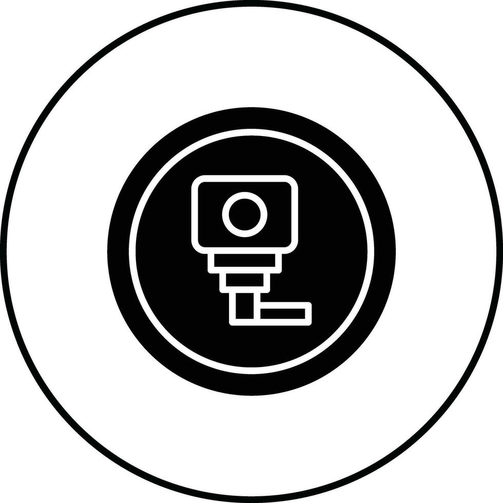 Geschwindigkeit Kamera Vektor Symbol