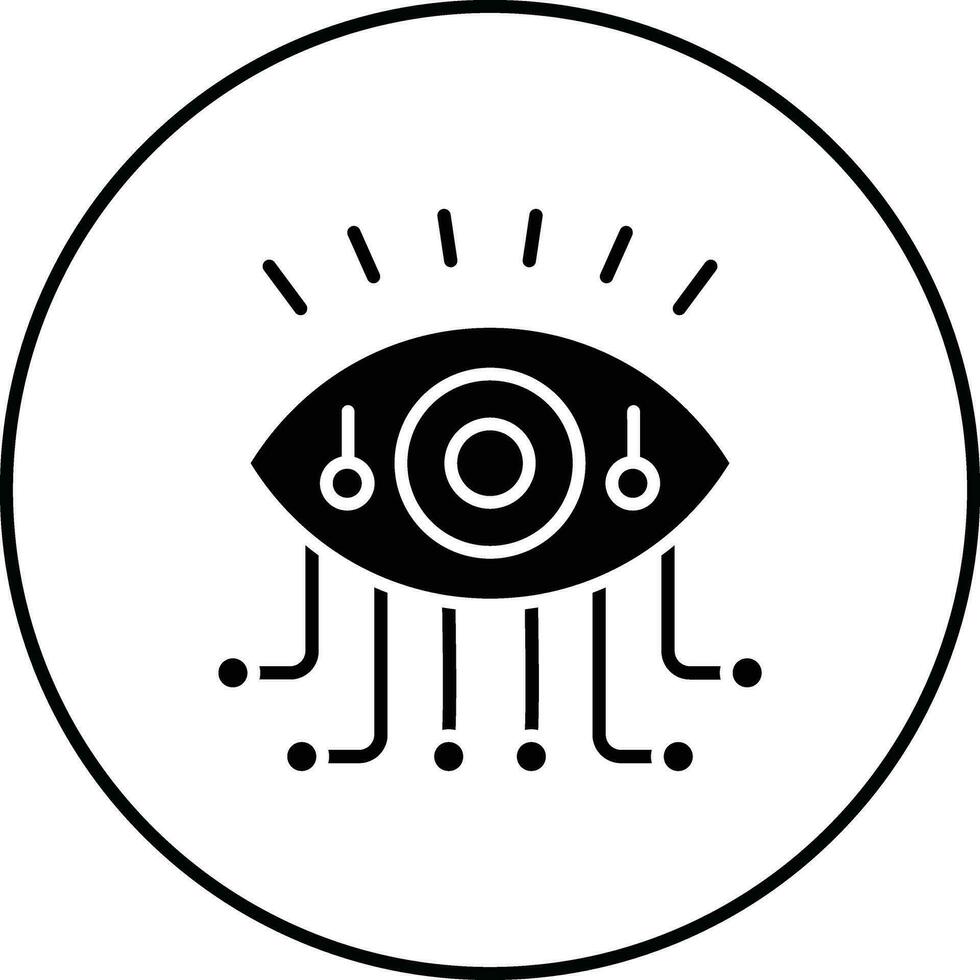 bionisch Auge Vektor Symbol