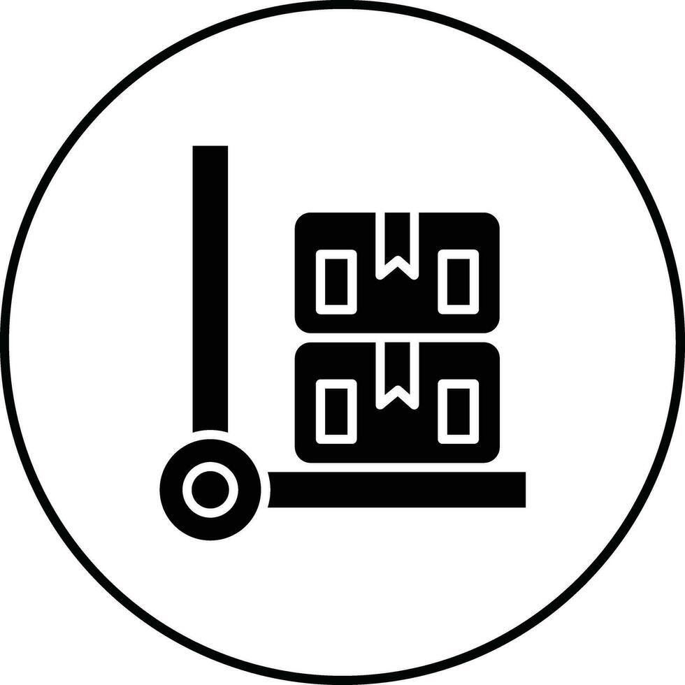 Box Träger Vektor Symbol