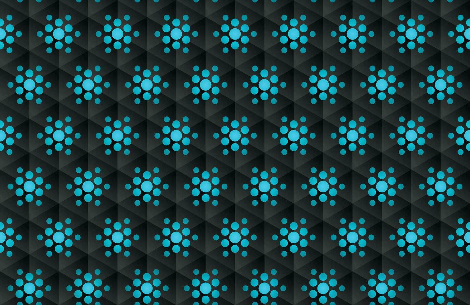 Luxus geometrisch abstrakt schwarz Hintergrund Textur mit Neon- Licht vektor