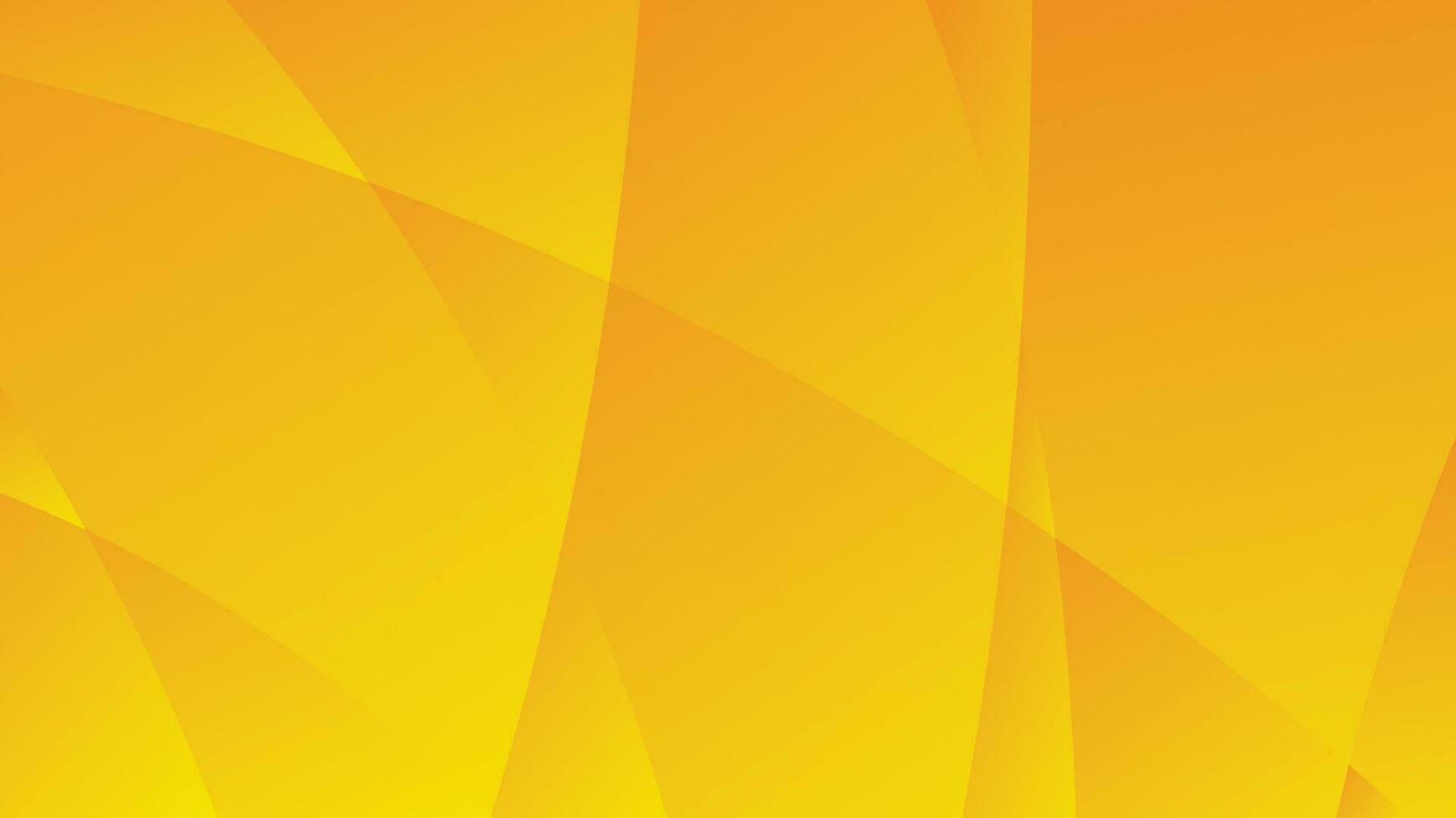 Orange und Gelb Gradient Polygon abstrakt Hintergrund vektor