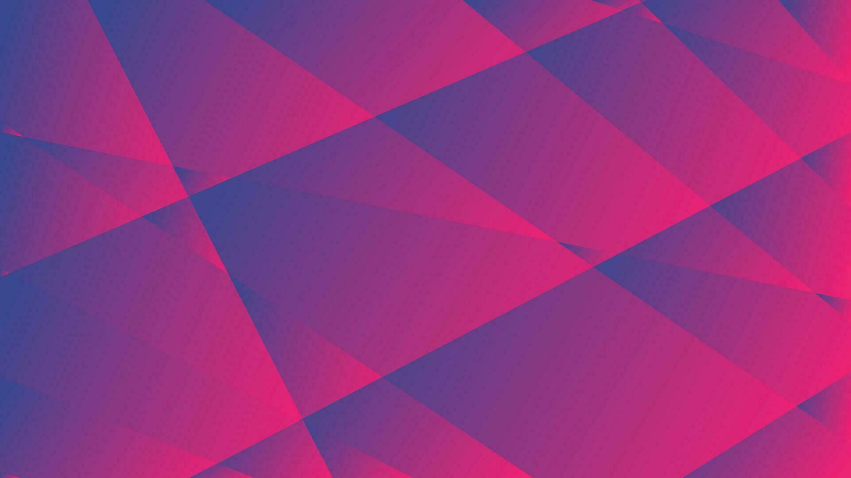 lila und rot Gradient Polygon abstrakt Hintergrund vektor