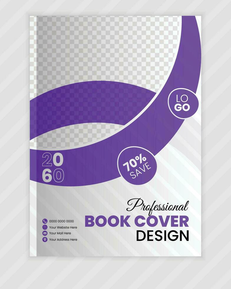 vektor företags- bok omslag design mall och årlig Rapportera design mall