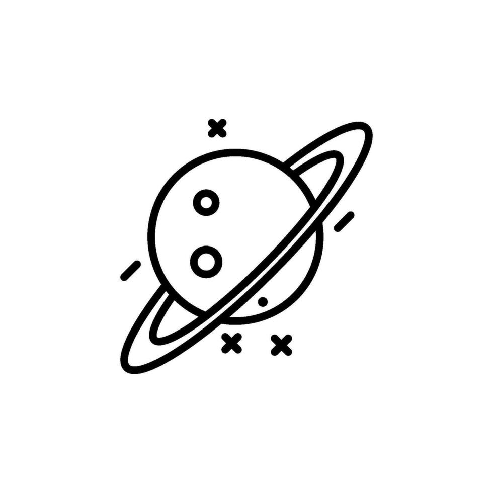 Planet Symbol Vektor Design Vorlagen
