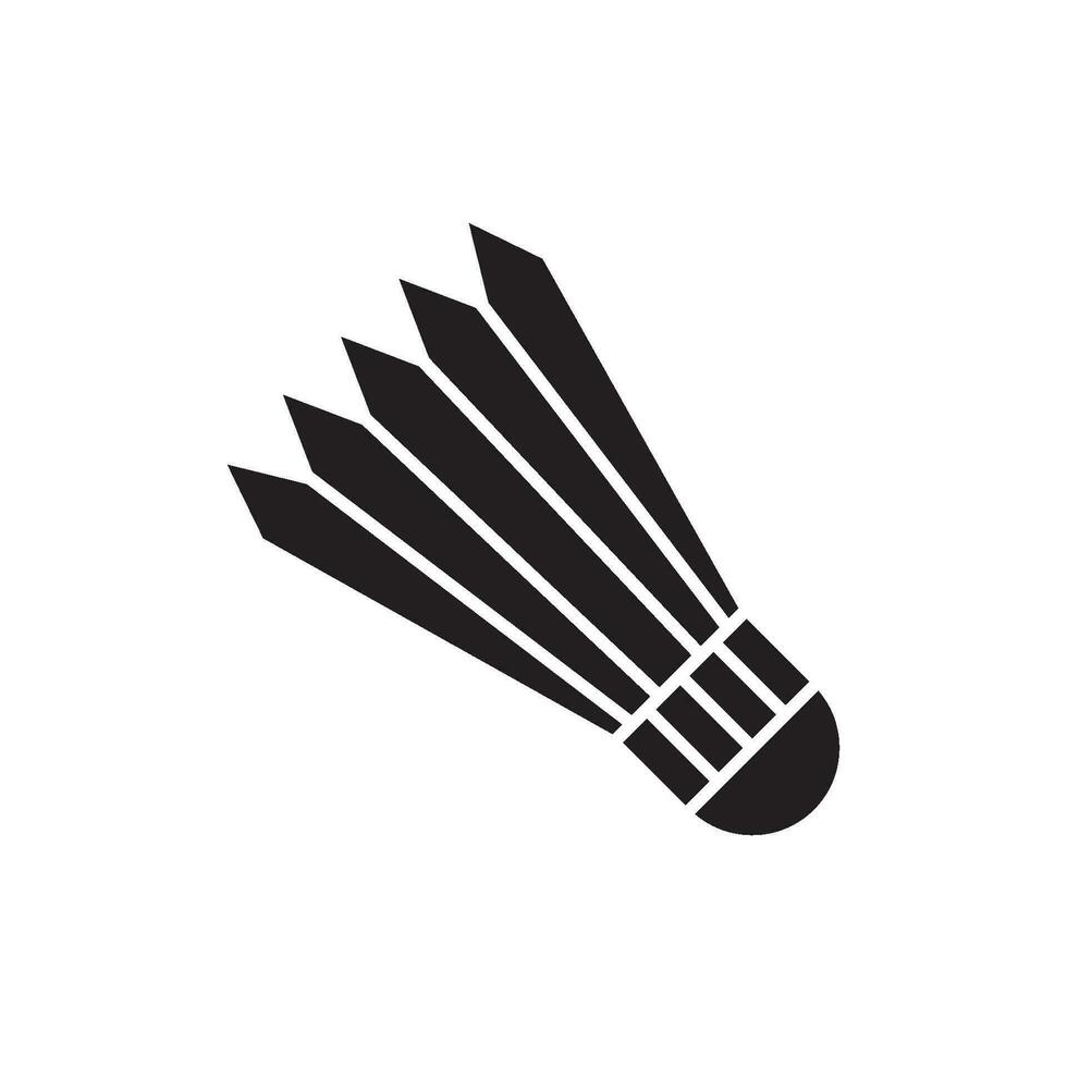 Badminton Symbol Vektor Design Vorlagen