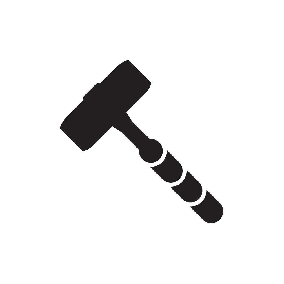 Hammer Symbol Design Vektor Vorlagen