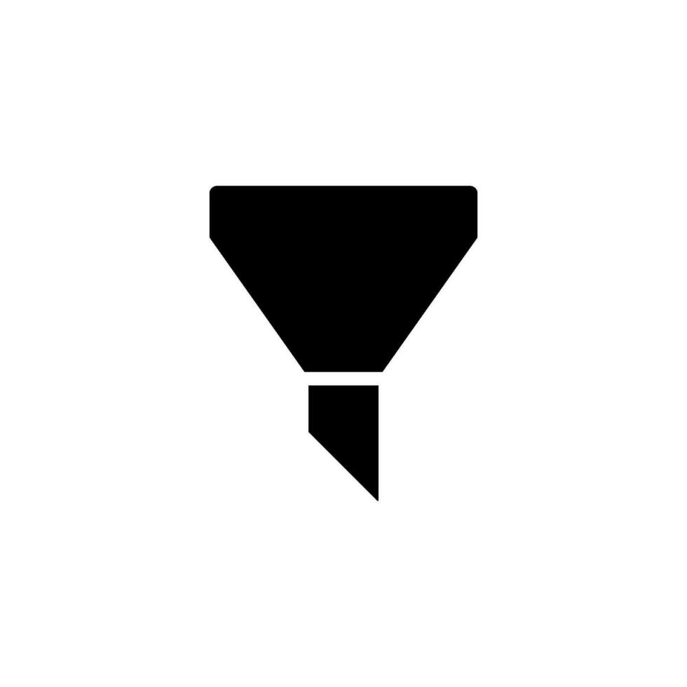 Filter Symbol Vektor Design Vorlagen