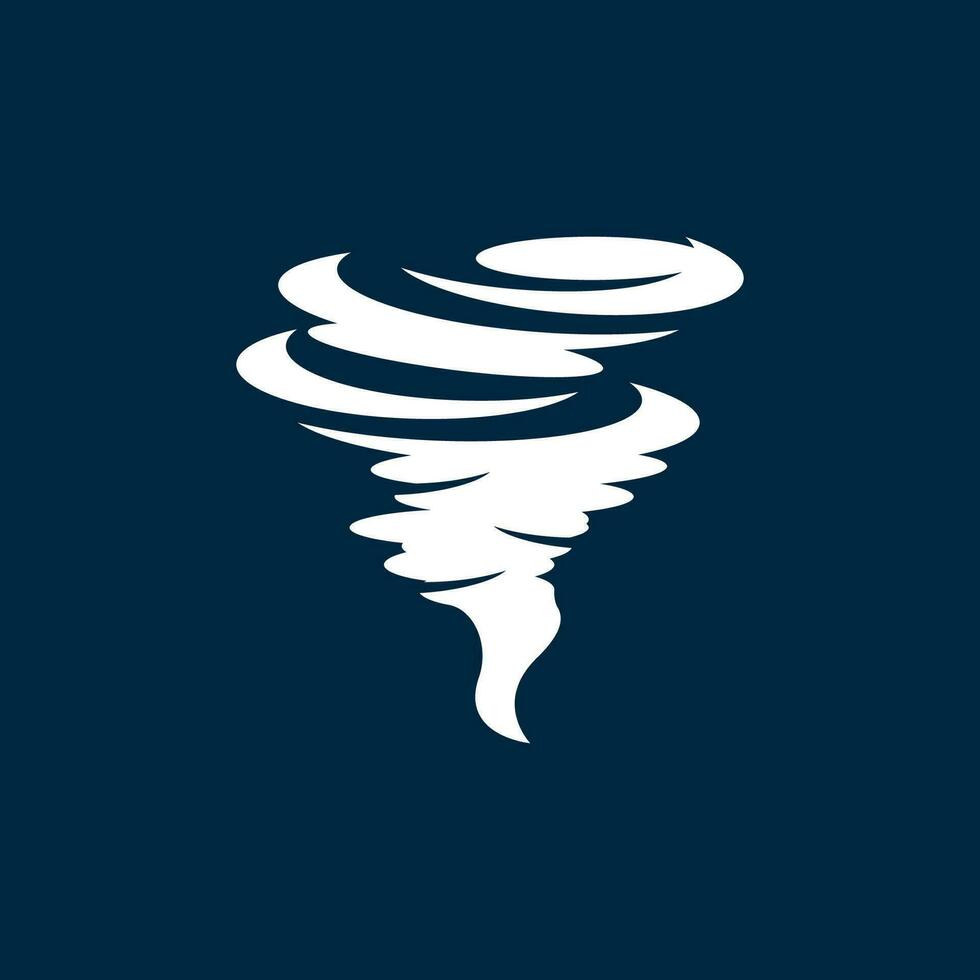 tornado logotyp symbol vektor illustration design