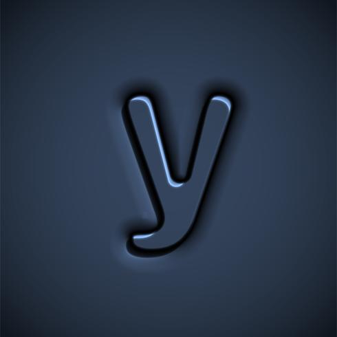 Gepresste Schriftzeichen, Vektor-Illustration vektor