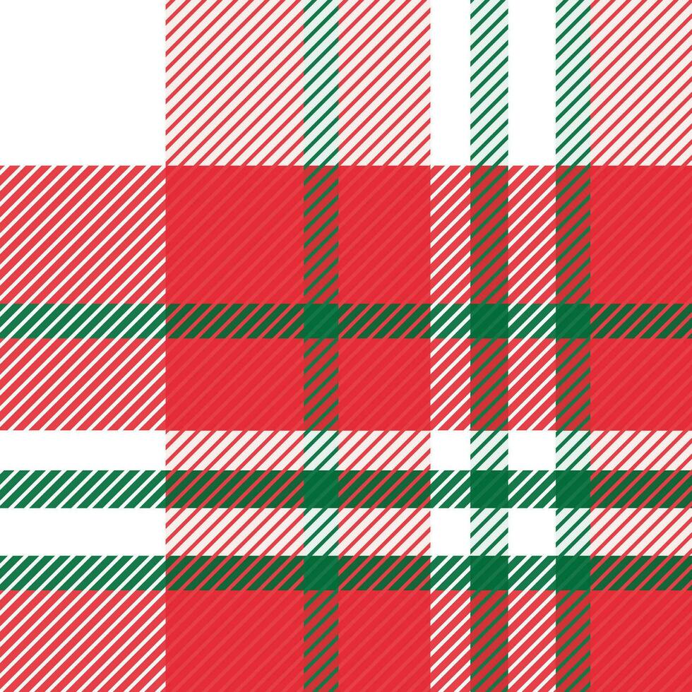 traditionell Weihnachten Plaid Muster - - festlich rot und Grün Tartan zum Urlaub Jahreszeit vektor