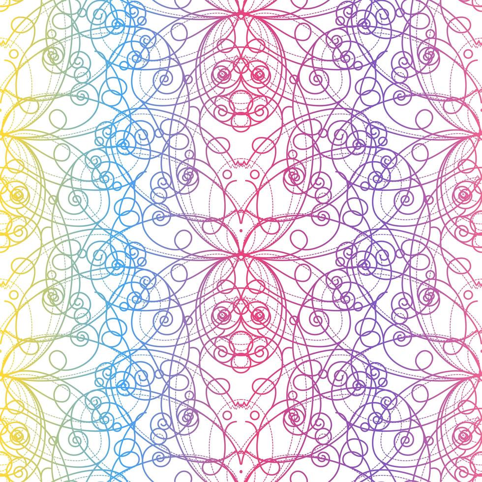 Vergoldung natürliches nahtloses Muster mit Lotusblumen vektor