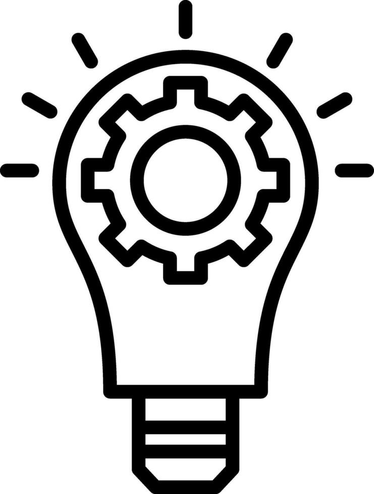 Innovation Herausforderungen Vektor Symbol Design