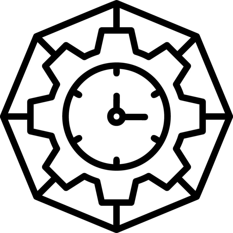 Kapazität Planung Vektor Symbol Design