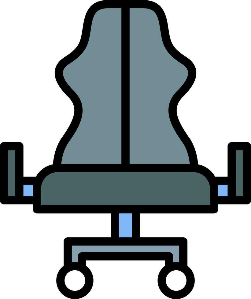 Spielen Stuhl Vektor Symbol Design