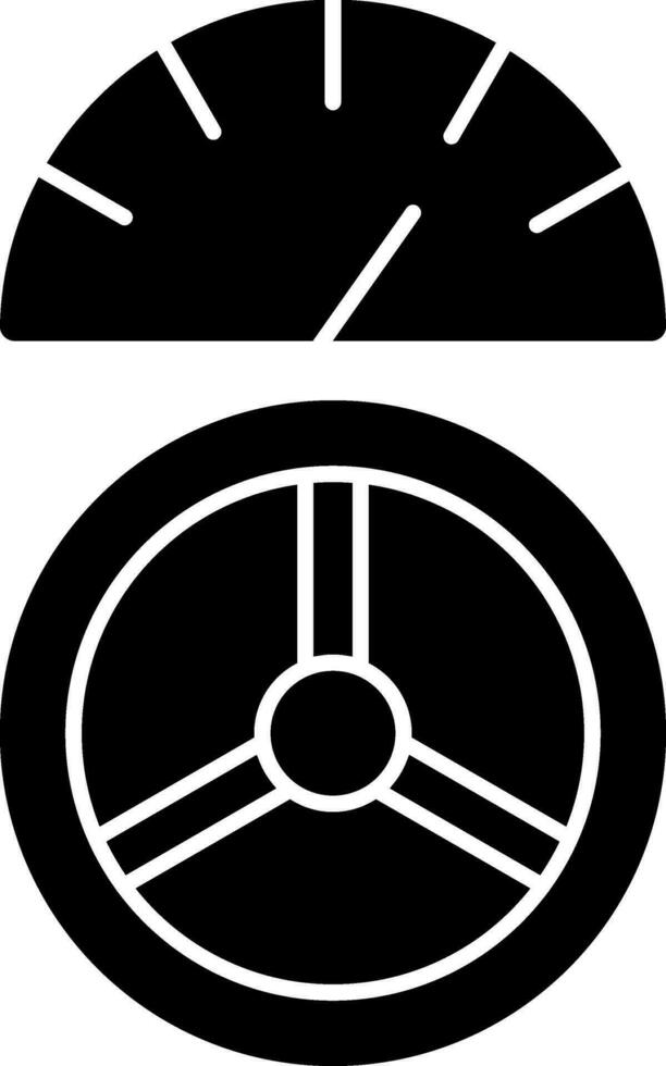 Fahren Steuerung Vektor Symbol Design