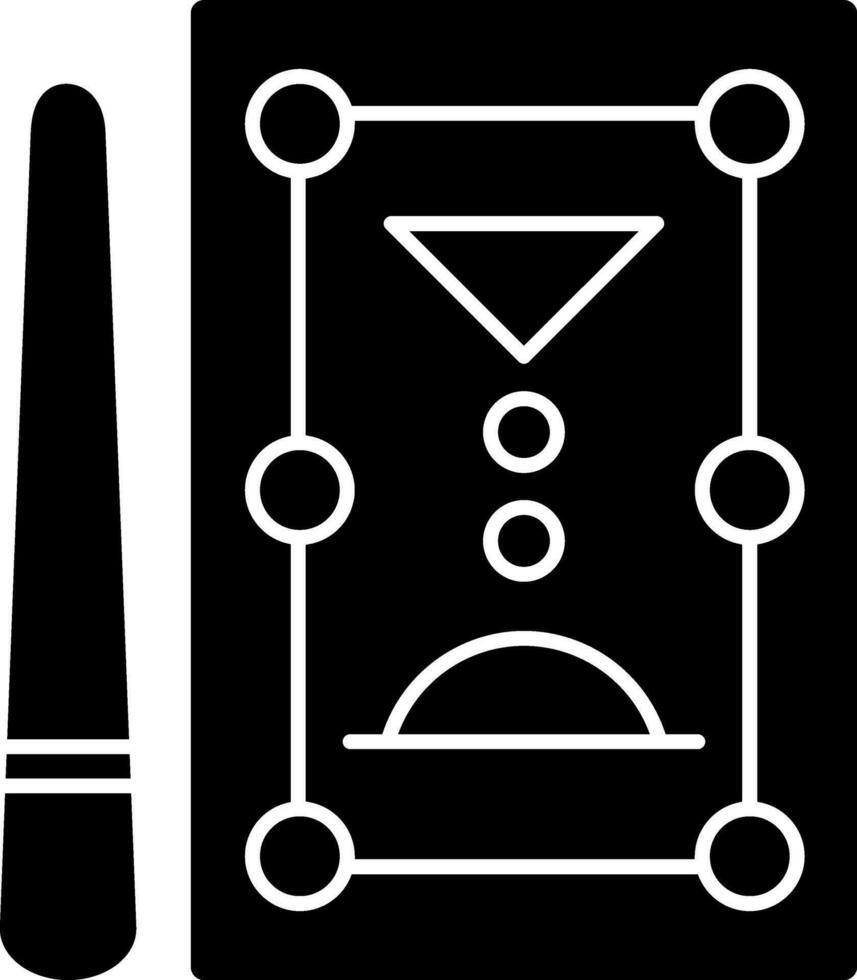 Schwimmbad Tabelle Vektor Symbol Design