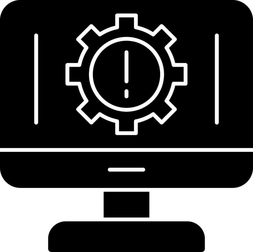 Technologie Ausfälle Vektor Symbol Design
